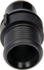 Dorman 800-288 16 Mm ID Heater Hose Connector, Straight to 16 Mm ID Barbed, 2 Pack