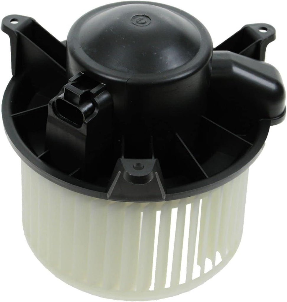 Heater Blower Motor W/Cage Front Compatible with 04-08 Armada Titan