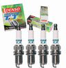 4 Pc DENSO Iridium TT Spark Plugs Compatible with Hyundai Elantra 1.8L 2.0L L4 1996-2012