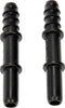 Dorman 800-577 5/16 In. Heater Hose Connector, Straight to 5/16 In. Barbed, 2 Pack