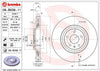 Brembo Front Disc Brake Rotor for Audi (09.B038.11)