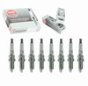 8 Pc NGK V-Power Spark Plugs Compatible with Dodge Durango 4.7L V8 2000-2007