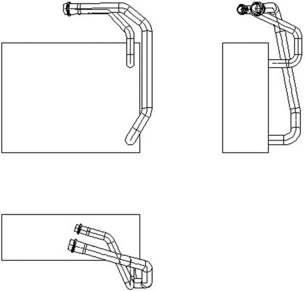 96005 Heater Core Compatible with 1997-2002 Ford Econoline/Club Wagon