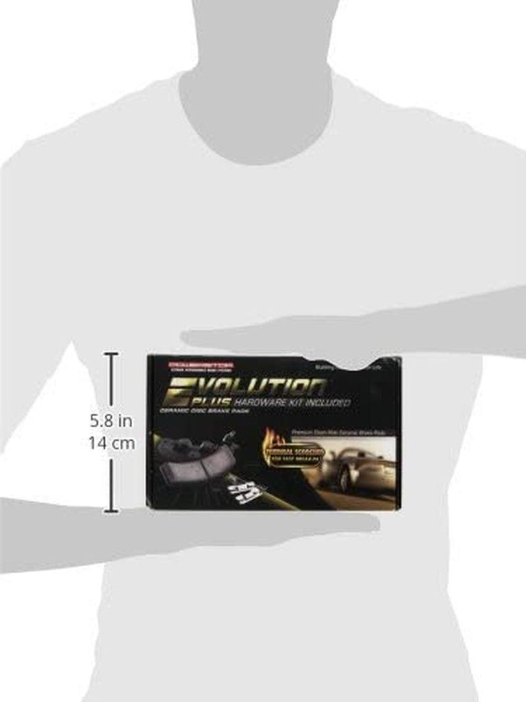 17-834, Z17 Rear Ceramic Brake Pads with Hardware