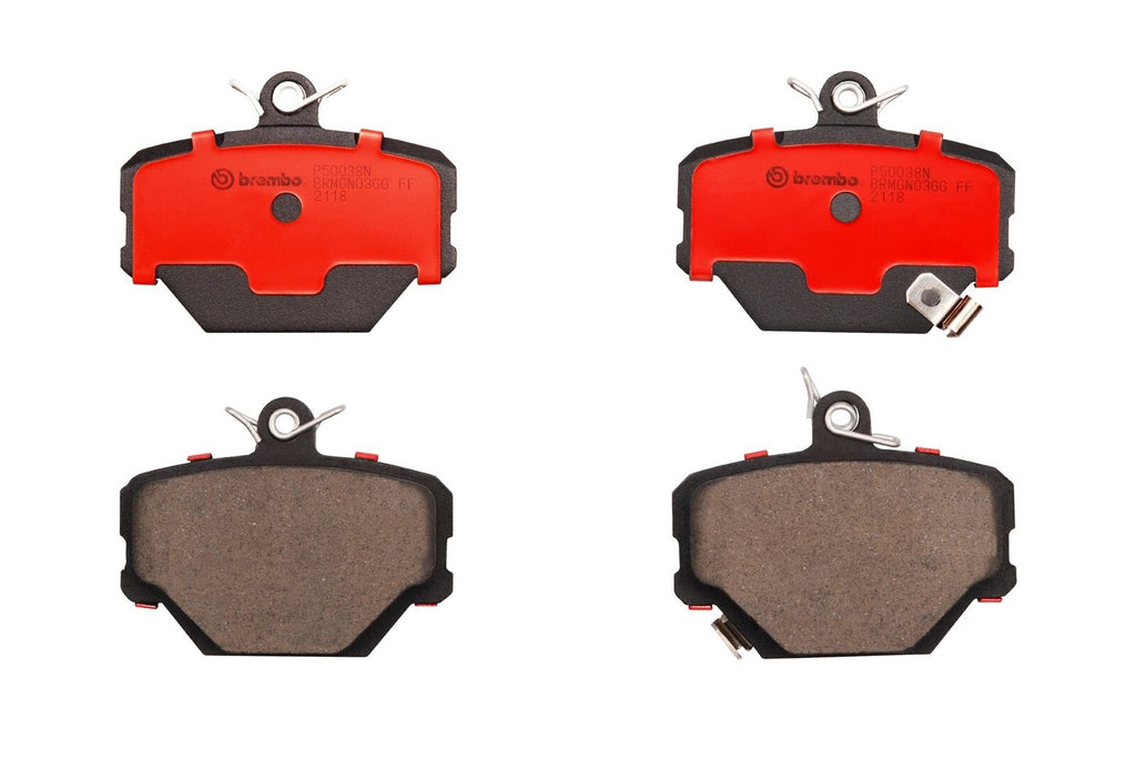 Brembo Front Disc Brake Pad Set for 08-16 Fortwo (P50038N)