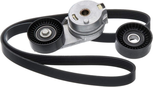 Gold ACK060827 Automatic Belt Tensioner and Pulley Kit with Tensioner, Pulley, and Belt