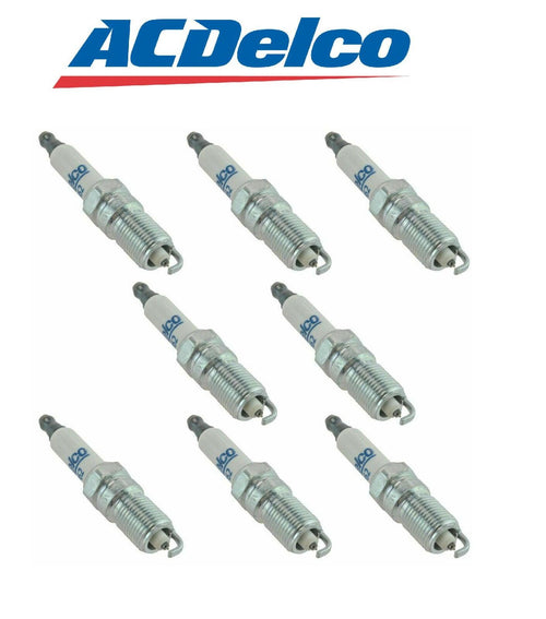 AC Delco 41-962 Platinum Ignition Spark Plug Set of 8 for Chevy GMC Buick New