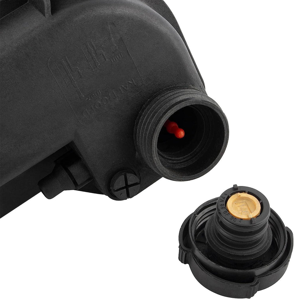 BOXI Coolant Reservoir Bottle Tank with Cap Compatible with B-M-W E36 E37 E53 X5 2000-2003 V8 4.4L 4.6L/Z3 1999-2002 L6 2.5L 2.8L 3.0L 17111705613, 17107503769, 17111468076