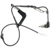 Standard Ignition ABS Wheel Speed Sensor for 1995 Mazda Protege ALS1138