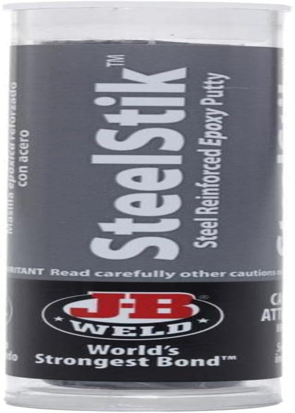 J-B Weld 8267-S Steelstik Steel Reinforced Epoxy Putty Stick - 2 Oz