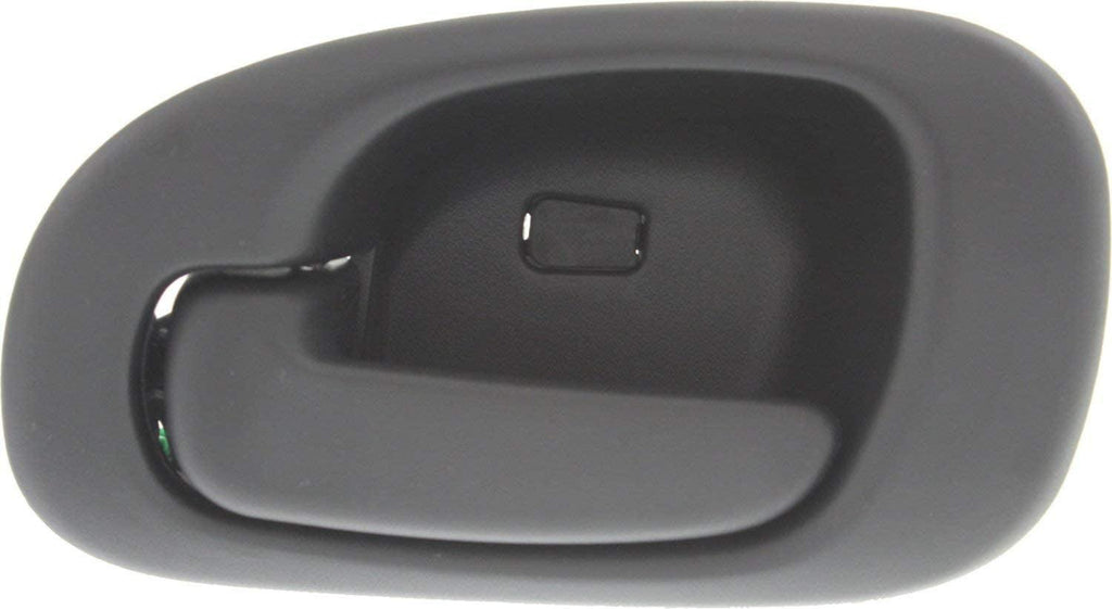 Interior Door Handle Set Compatible with 1998-2004 Dodge Intrepid Rear, Driver and Passenger Side Textured Black Sedan