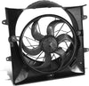 Factory Style Radiator Cooling Fan Assembly Compatible with 99-03 Grand Cherokee / 02-03 Liberty,Oem-Rf-0399