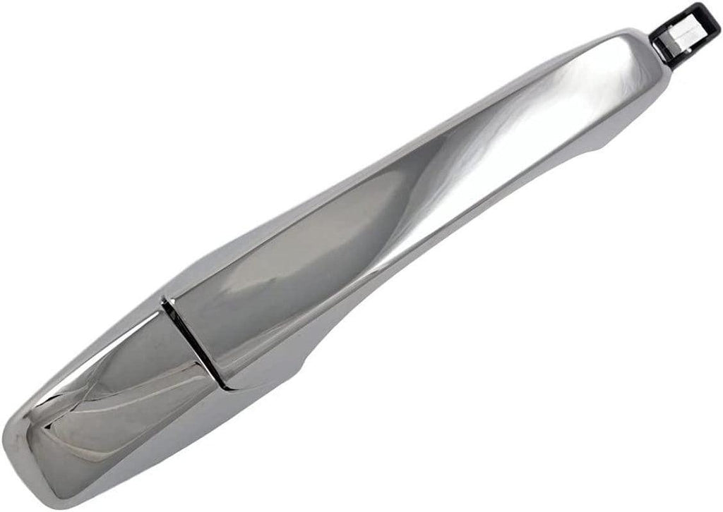 For Chryslr Town & Country Exterior Door Handle Rear, Driver or Passenger Side - Side Sliding Door Chrome (2008-2016) | Trim:All Submodels