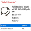 Front ABS Speed Sensor - Compatible with 2005 - 2006 Ford F-250 Super Duty RWD