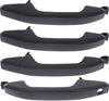Front and Rear Exterior Door Handle Set of 4 Compatible with 2014-2018 Chevrolet Silverado 1500 and 2015-2019 Silverado 2500 HD Primed Driver and Passenger Side