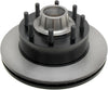 Gold 18A723 Black Hat Front Disc Brake Rotor and Hub Assembly