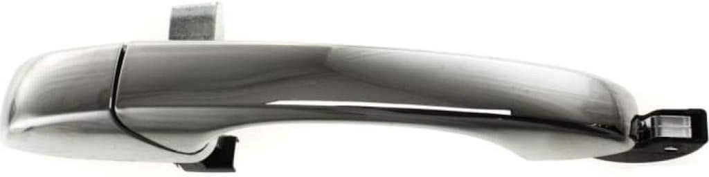 Compatible with Chrysler 300 Exterior Door Handle 2005-2010 Passenger Side Front or Rear | Chrome | Trim:All Submodels | CH1521124 | 5065800AH