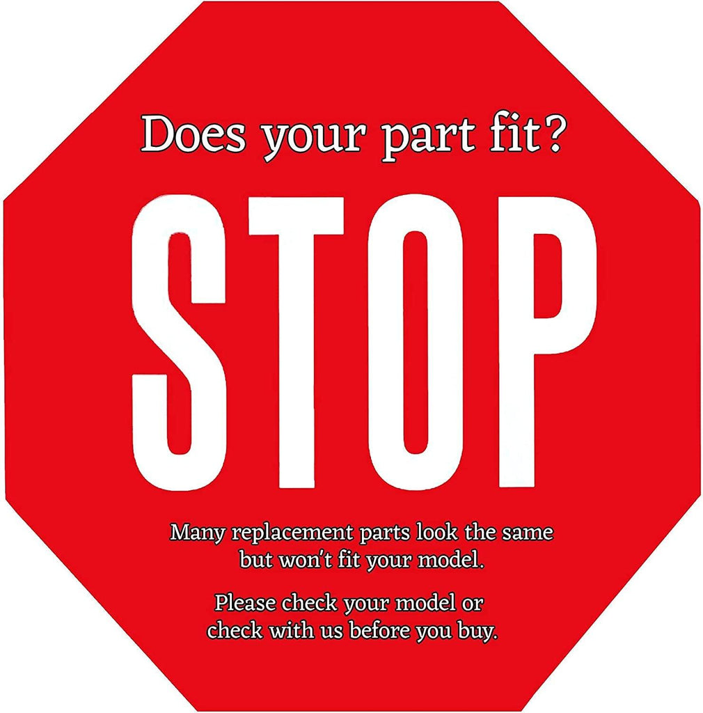 Upgraded Lifetime Appliance Single Door Handle Compatible with Frigidaire Refrigerator - 5304506471, 5304504510, 5304504509 (Slope Right)