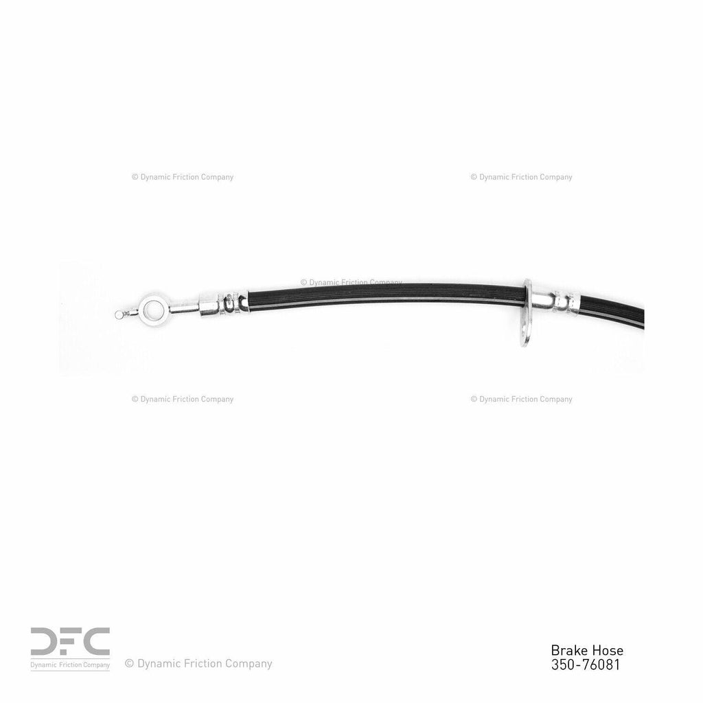Dynamite Friction Brake Hydraulic Hose for Solara, ES330, Camry, ES300 350-76081