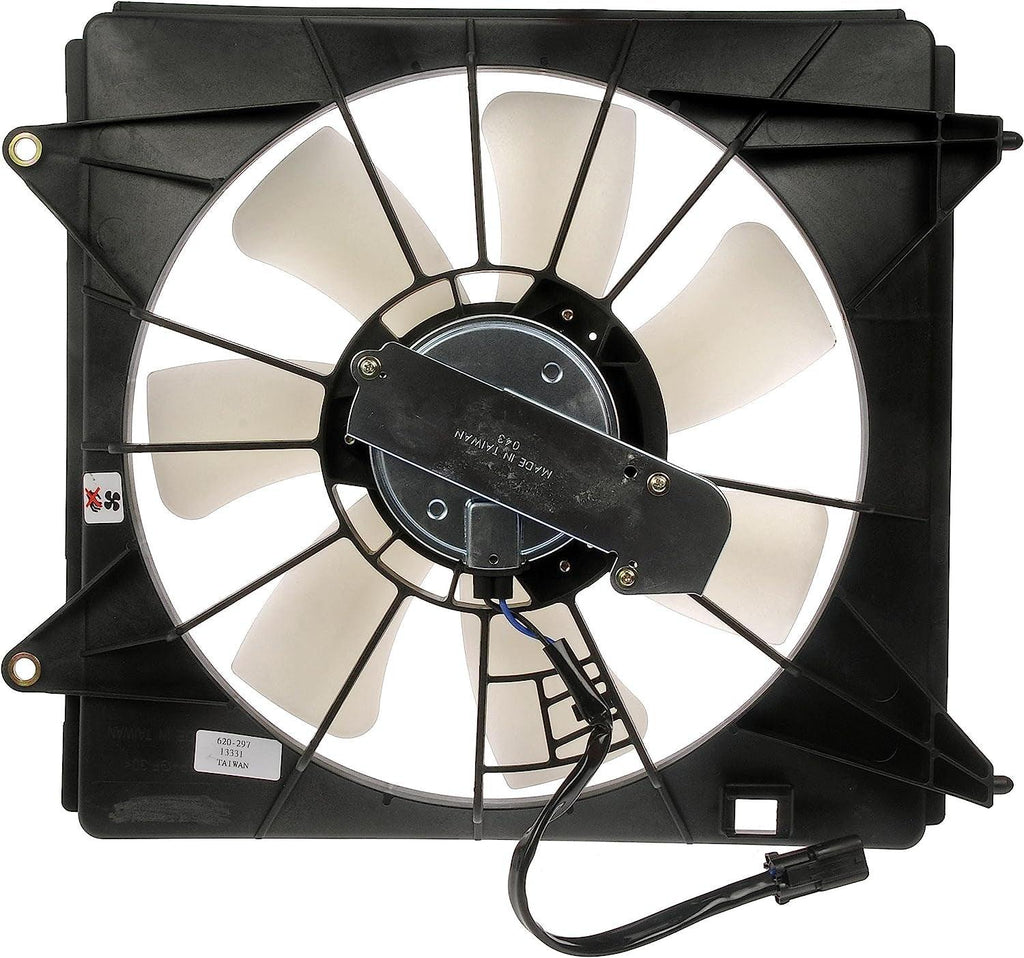 Dorman 620-297 Passenger Side Engine Cooling Fan Assembly Compatible with Select Honda Models