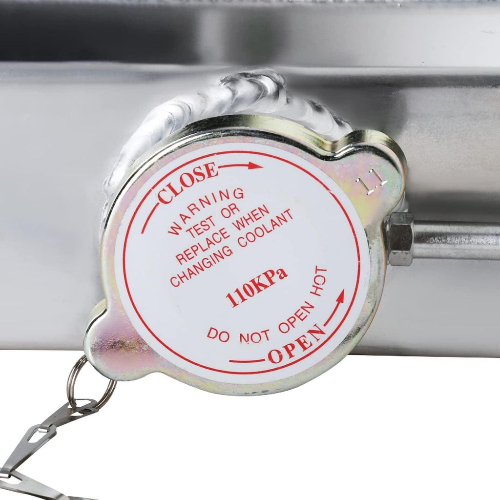 3-Row Aluminum Performance Cooling Radiator Compatible with Ford F250 F350 Diesel V8 1983-1994