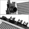 OEM-RA-2622 1-Row OE Style Aluminum Cooling Radiator Replacement Compatible with 02-08 Jaguar X-Type AT, 24-5/16" W X 16-15/16" H X 1-1/4" D, 1-1/2" Inlet, 1-1/2" Outlet