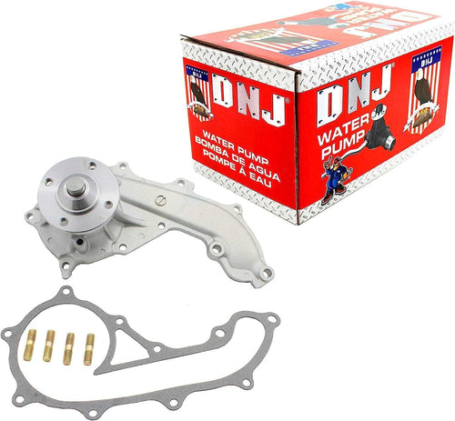 DNJ WP939 Water Pump/For 1994-2015/ Toyota/ 4Runner, T100, Tacoma/ 2.4L, 2.7L/ DOHC/ L4/ 16V/ 2438Cc, 2694Cc / 2RZFE, 2TRFE, 3RZFE