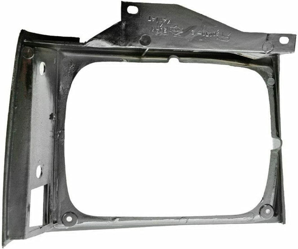 Violetlisa New Chrome Headlights Bezel Trim Left & Right Pair Set Compatible with Truck GRI00811