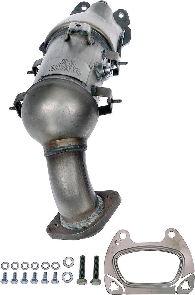 Dorman 674-120 Front Manifold Converter - Not CARB Compliant Compatible with Select Models (Made in USA)