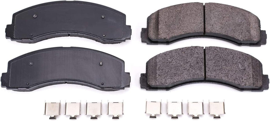 17-2087 Front Z17 Evolution Ceramic Brake Pads with Hardware