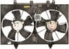 Four Seasons Dual Radiator and Condenser Fan Assembly for INFINITI 76146