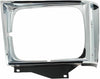 Violetlisa New Chrome Headlights Bezel Trim Left & Right Pair Set Compatible with Truck GRI00811