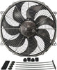 16136 16" Diameter H.O. Extreme Electric Fan , Black
