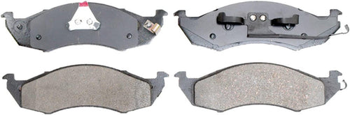 Silver 14D576C Ceramic Front Disc Brake Pad Set with Wear Sensor