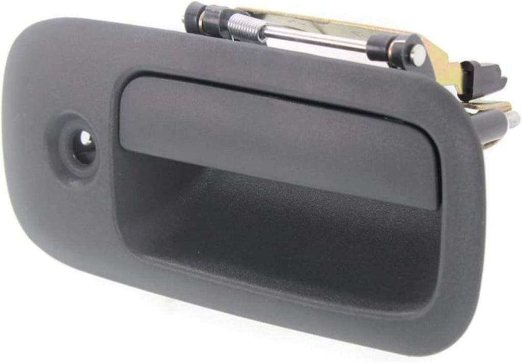 for GMC Savana 2500 Exterior Door Handle Front, Passenger Side Textured Gray (1996-2002) | with Key Hole | Trim: Base/Sle | GM1311145 | 15167640