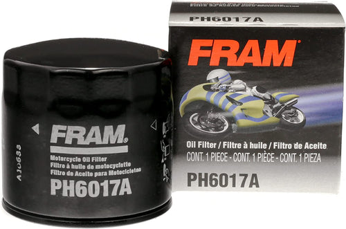 Fram PH6017A Spin-On Full-Flow Oil Filter for Motorcycles