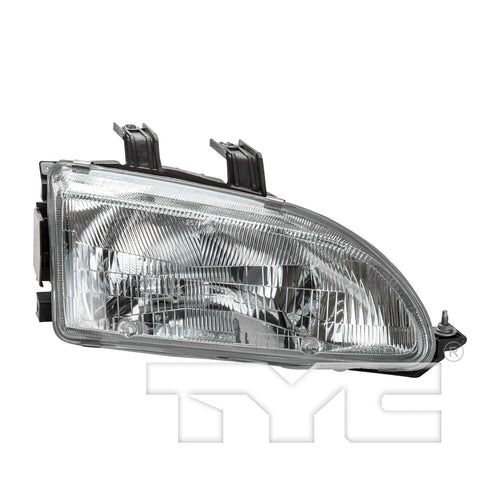 TYC Headlight Assembly for 1992-1995 Civic 20-1690-00