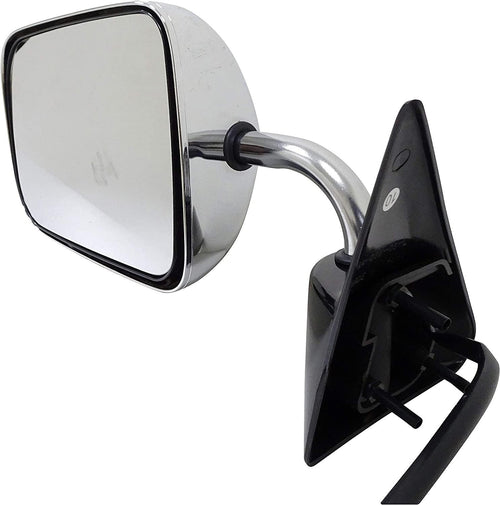 Dorman 955-381 Driver Side Power Door Mirror - Folding Compatible with Select Dodge Models, Black