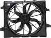 622660 Cooling Fan Assembly Compatible with 2011-2020 Jeep Grand Cherokee Black