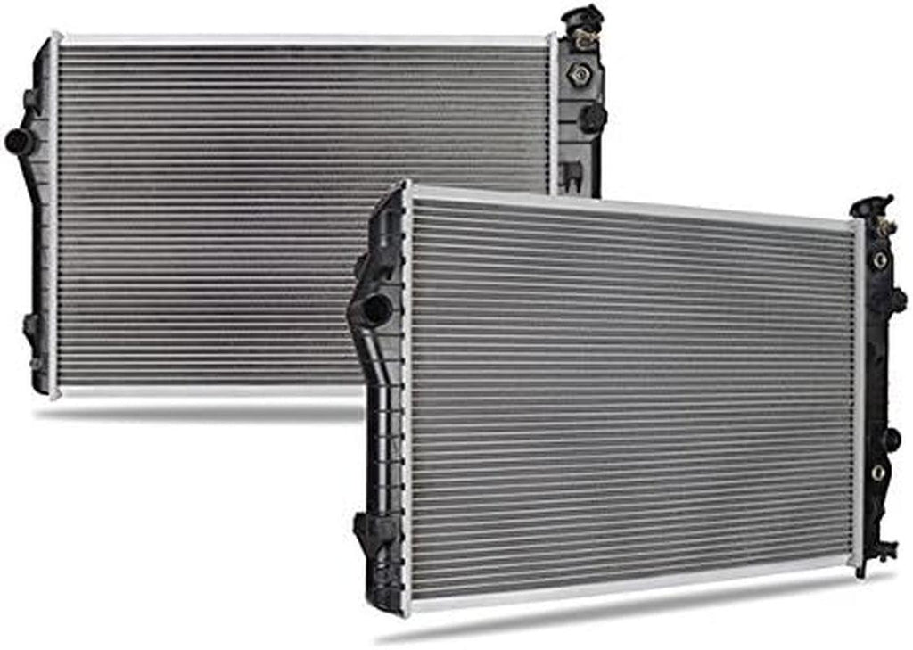 Plastic End-Tank Radiator Compatible with Chevrolet Camaro 1998-1999