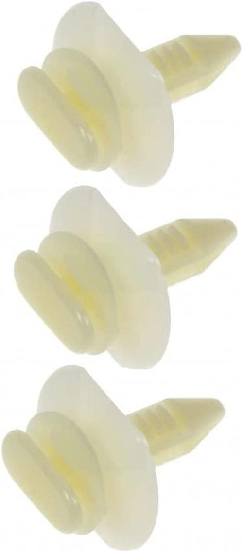 For Oldsmobile Ciera 1990-1996 Interior Trim Panel Retainer | 3 Pieces | White | Nylon/Plastic | Replacement for 10073833 | 10161510