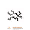 Disc Brake Caliper Abutment Service Kit for Impala Limited, Impala+More P1159