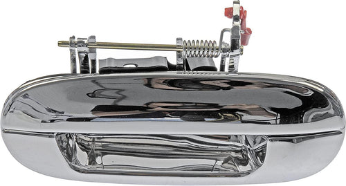 Dorman 91146 Rear Driver Side Exterior Door Handle Compatible with Select Models, Chrome