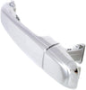Aftermarket Rear Exterior Door Handle Compatible with 2004-2010 Toyota Sienna, Set of 2, Driver and Passenger Side, Chrome