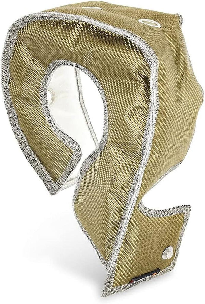 MMTB-F2D-03 Titanium Turbo Blanket, Compatible with Ford 6.0L Powerstroke 2003-2007