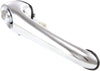 Front Exterior Door Handle Compatible with 2001-2010 Chrysler PT Cruiser All Chrome, Plastic, Set of 2, Driver and Passenger Side