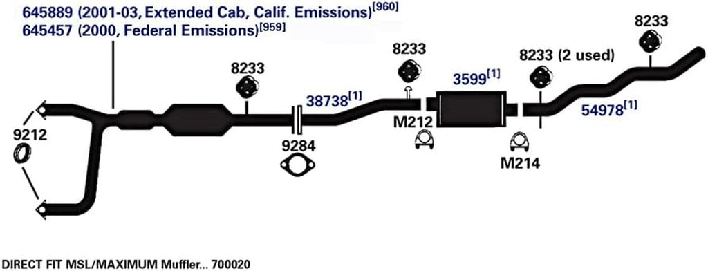 645457 Catalytic Converter