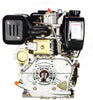 186F 9HP Diesel Engine 4 Stroke Single Cylinder 406CC Forced Air Cooling Diesel Engine for Agricultural Machinery