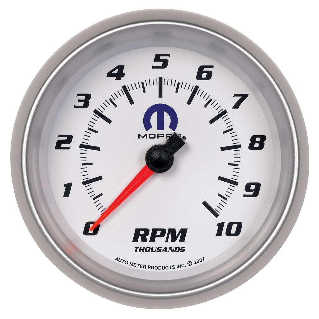 3-3/8 in. IN-DASH TACHOMETER 0-10000 RPM MOPAR - greatparts