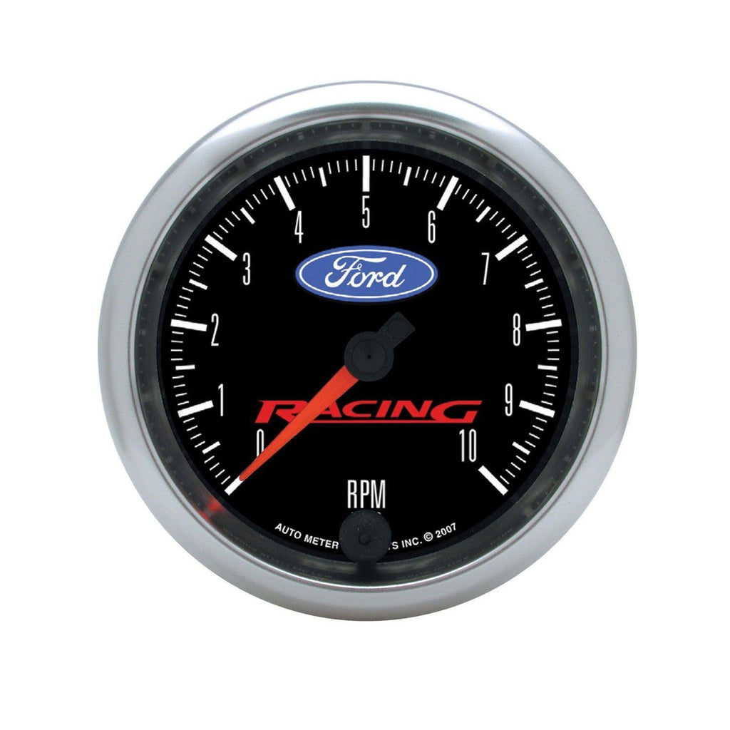 3-3/8 in. IN-DASH TACHOMETER 0-10000 RPM FORD RACING - greatparts